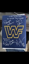 WWE WWF Signed Turnbuckle Pad