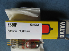 Valvo Röhre E280F, Werte wie neu, rote Serie, langlebige Vakuumpentode,