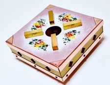 Vintage Emaille Messing