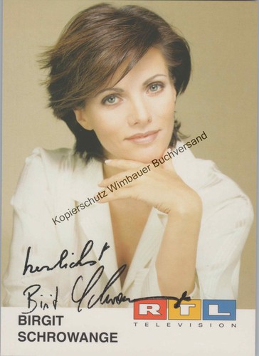 Original autogramm birgit - autogramm,