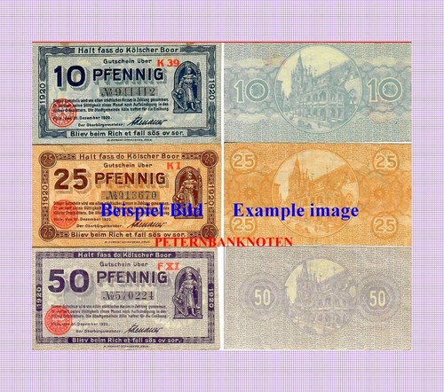 Köln notgeld 50 pfennig - notgeld,