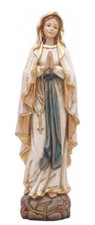 Madonna Lourdes Figur  Mutter Gottes 20 cm Heiligenfigur Neu