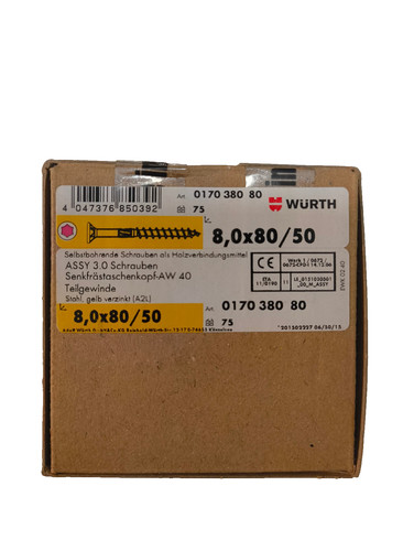 Würth assy 0 - würth, 3.0