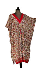 Kaftan Kimono grün-rot