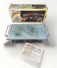 #toller Heißer Stein Tischgrill Grillstein Gestell 2 Brennern Steingrill