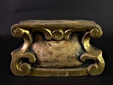 - antike HOLZ KONSOLE für