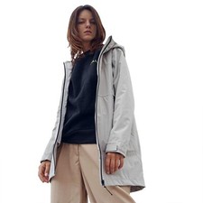 Damen regenjacke mit - damen, kapuze