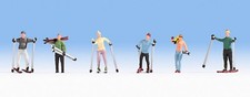 NOCH 15827 Skifahrer 6 Figuren