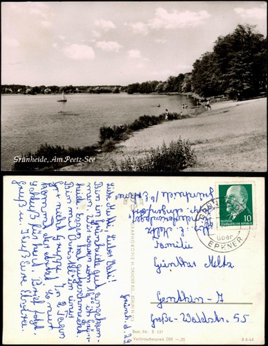 Grünheide peetzsee - ak,