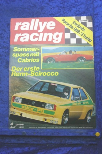 Rallye racing saab 99 - racing, 4/75