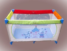 Haushalt Reisebett "HAUCK" - klappbar - Matratze - Liegemaße 120  x 60cm, H:78cm