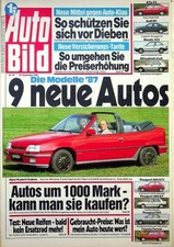 2) Auto Bild 40/1986 - Audi 80