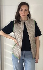 Esprit Weste Damen Gr 36 Creme