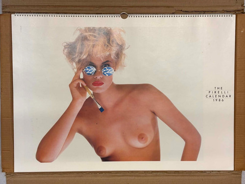 Vintage pirelli kalender 1986 - vintage,