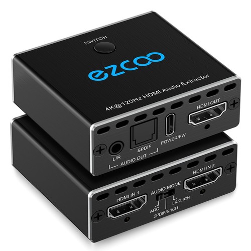 Hdmi audio extractor 2x1 - hdmi,