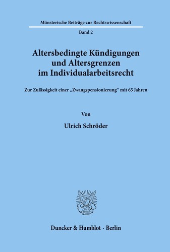 Altersbedingte kündigungen - altersbedingte,