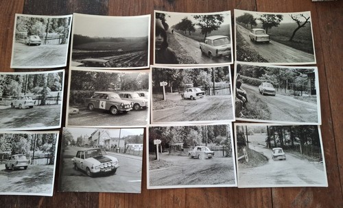 Konvolut rallye fotos trabant - konvolut,