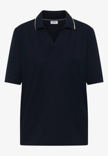 Cecil Poloshirt Piquet blau -