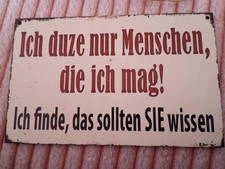 holzschild mit spruch 13x20cm