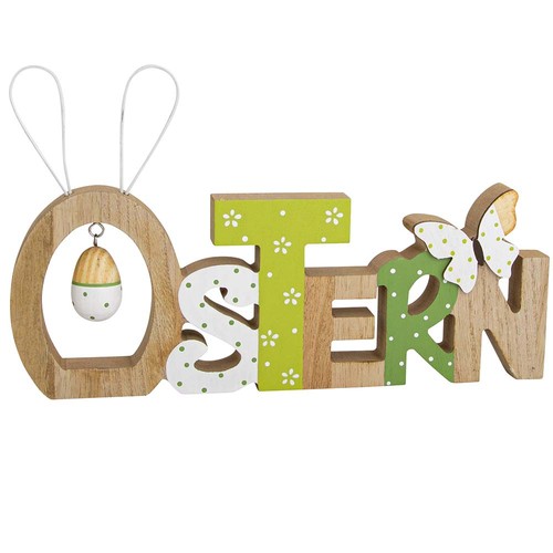 Osterdeko schriftzug ostern - schriftzug,