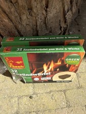 32x Anzündwürfel Grillanzünder Kaminanzünder+ 1 x angebrochene Schachtel