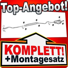 Auspuff für OPEL ASTRA G 1.6