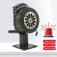 Manuell Handsirene Handkurbel