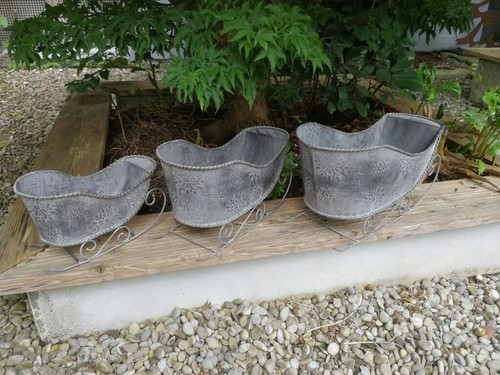 Shabby chic dekoschlitten - chic,