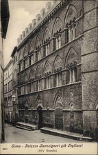Siena Italien Italia AK ~1910/20 Toskana Palazzo Buonsignori Palast Gebäude Haus