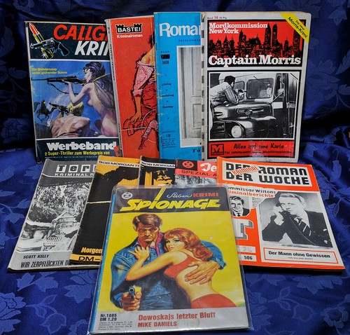 Romanhefte krimi spionage - krimi,