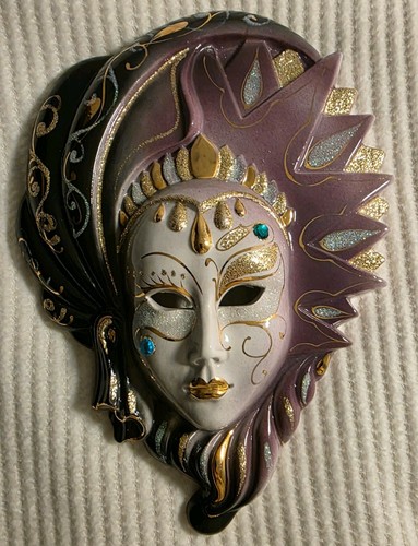 Venezianische porzellanmaske - venezianische,