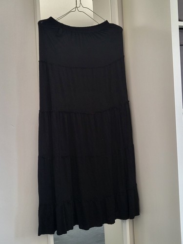 Boho rock maxirock schwarz - maxirock,,