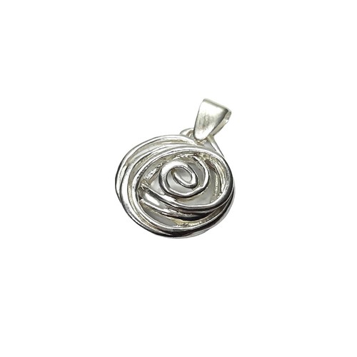 Sterling silber anhänger - silber,
