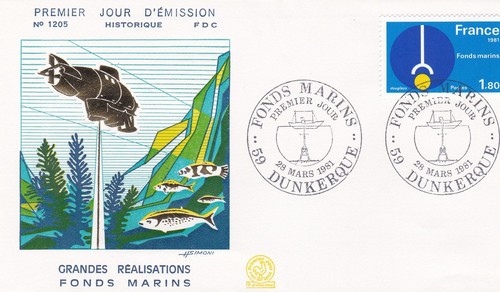 Frankreich 1981 fdc - frankreich,