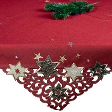 Mitteldecke 85x85 rot