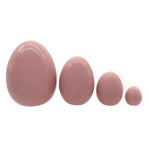 Keramik ostereier rosa - ostereier,