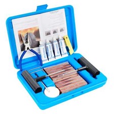 REIFENREPARATUR SET 58 TEILE AUTO REIFEN FLICKZEUG PANNENSET WERKZEUG MIT ZANGE