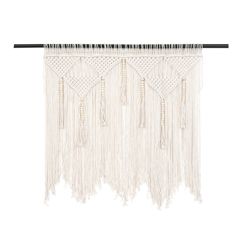 Makramee wand behang handweb - wand,