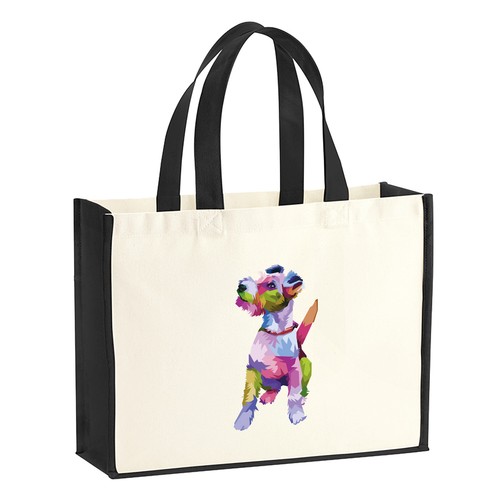Jutetasche fox terrier - fox,