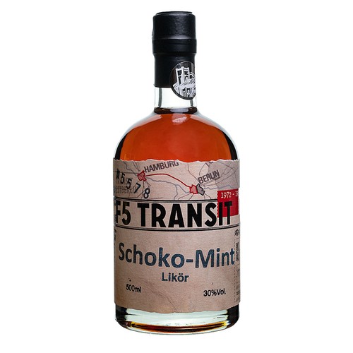 Schoko minze likör 5l - schoko-minze, 0.5l