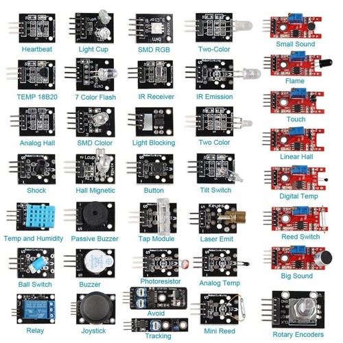 Sensor kit 1 - 1, sensoren