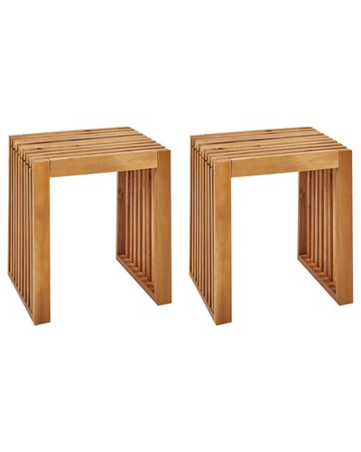 Gartenhocker 2er set - 2er,