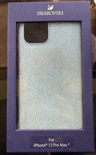 Swarovski Iphone 12 pro max Handyhülle Blau