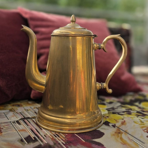 Messing kaffe teekanne mit - messing,