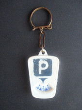 DDR, originaler Autoschlüsselanhänger "Parkuhr" und "GUTE FAHRT", sehr selten !!