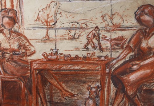 Original pastellzeichnung - pastellzeichnung,
