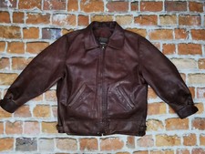 *DIESEL RR 55 IND VINTAGE  LEDERJACKE*KASTANIEN BRAUN*CASUAL*GR: M*TIP TOP