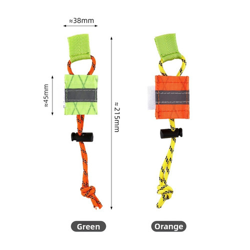 Orange und grün