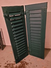 1 doppelter Fensterladen -