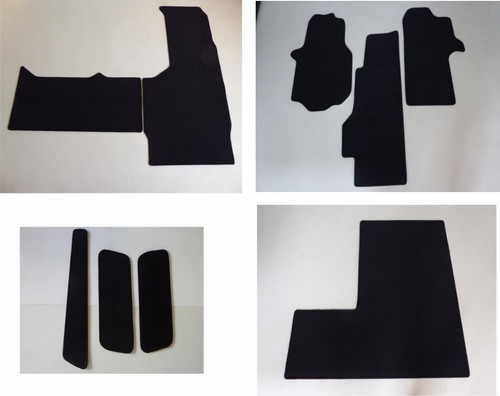 Komplettset fußmatten velour - komplettset,
